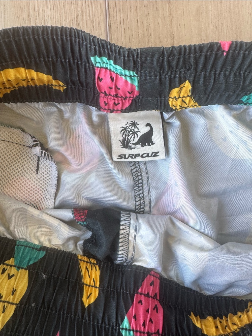 Surf Cuz Women’s Tropical Fruit Print Swim/Board Shorts Bundle of Two Sz M EUC - Picture 3 of 16